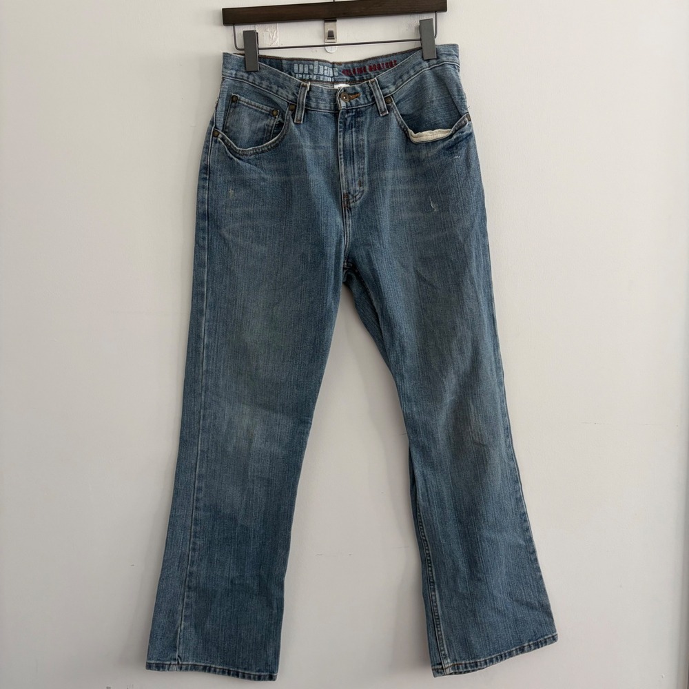 Urban Pipeline Relaxed Bootcut Jeans Blue Denim 32x32 Mens Y2K Style